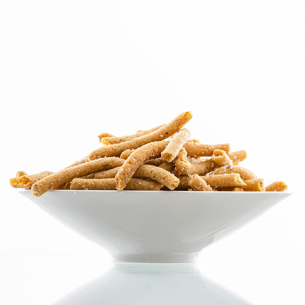 Organic Amaranth Churritos with Himalayan Pink Salt | Vegan, Gluten-Free Healthy Snacks | 3-Pack for On-the-Go, Office & Movie Nights