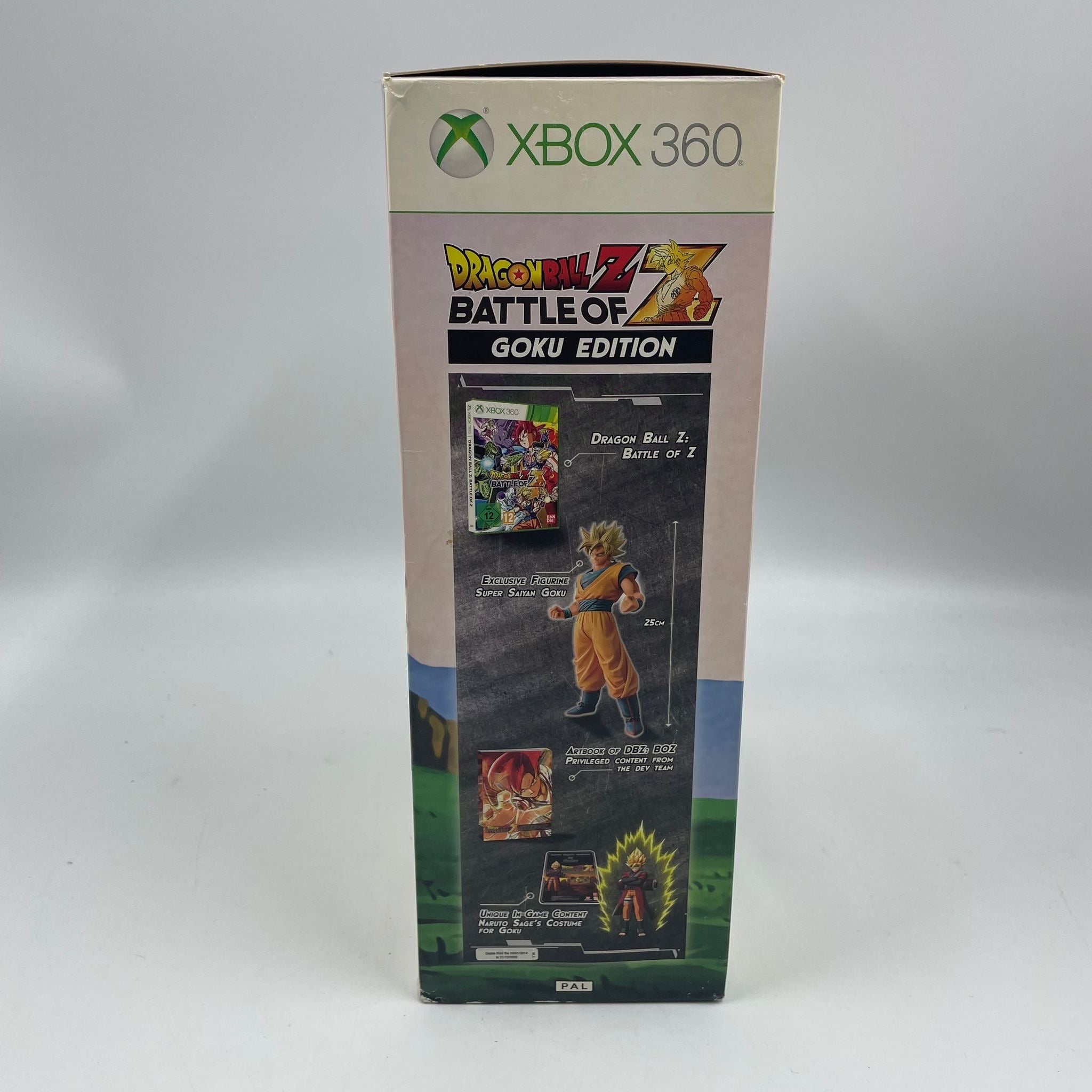 Dragon Ball Z Battle of Z Goku Edition Action Figure for Xbox 360 - Perfect for Gaming Collectors and Anime Fans Display