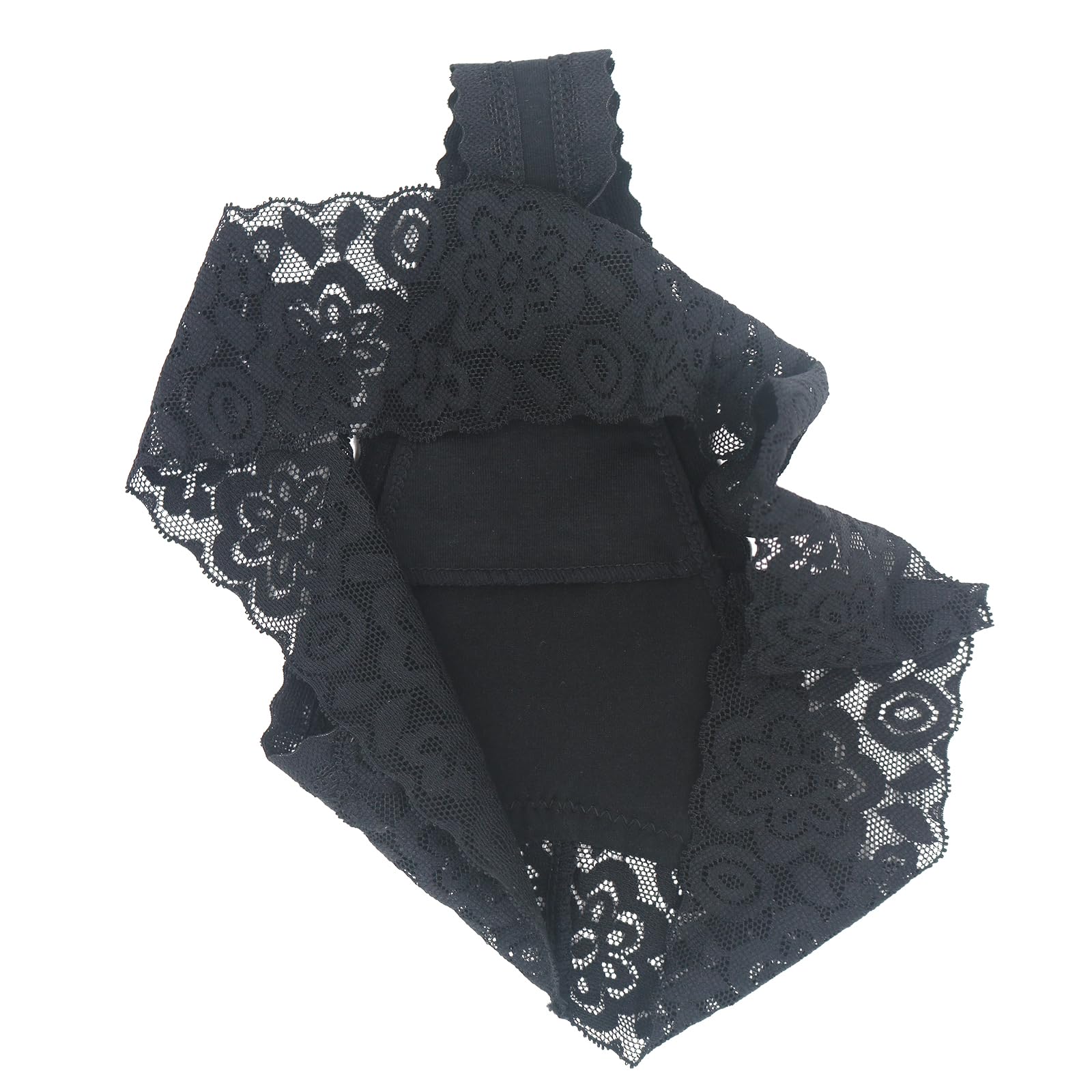 10 Pack Women's Lace Thongs Underwear - T-Back Low Rise See-Through Panties, Soft Cotton Lace Thongs for Women | Comfortable Daily Wear & Sensual Occasions