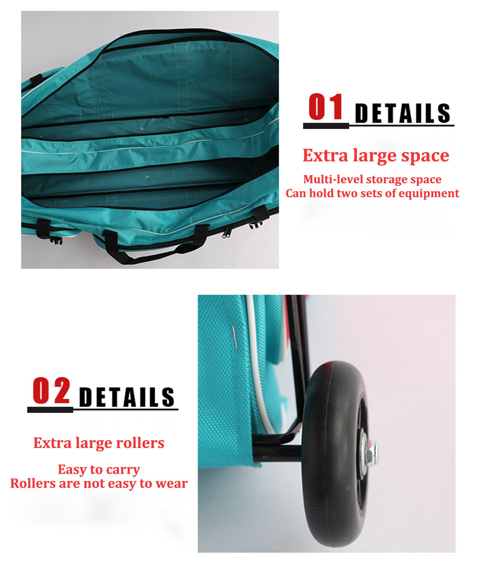 **Waterproof Fencing Sword Bag with Back Strap - Durable Oxford Cloth Roller Storage for Longsword & Mask - Perfect for Tournaments & Practice**