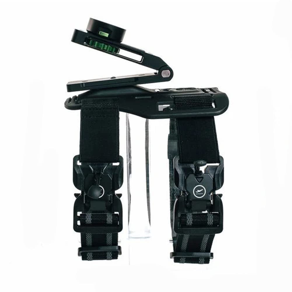 Best MNT-1890 iPad Tablet Leg Mount - Adjustable Flight Travel Stand for iPad Pro/Air/Mini, Samsung Galaxy Tabs | Perfect for Airplane, Car, Bed & Office Use