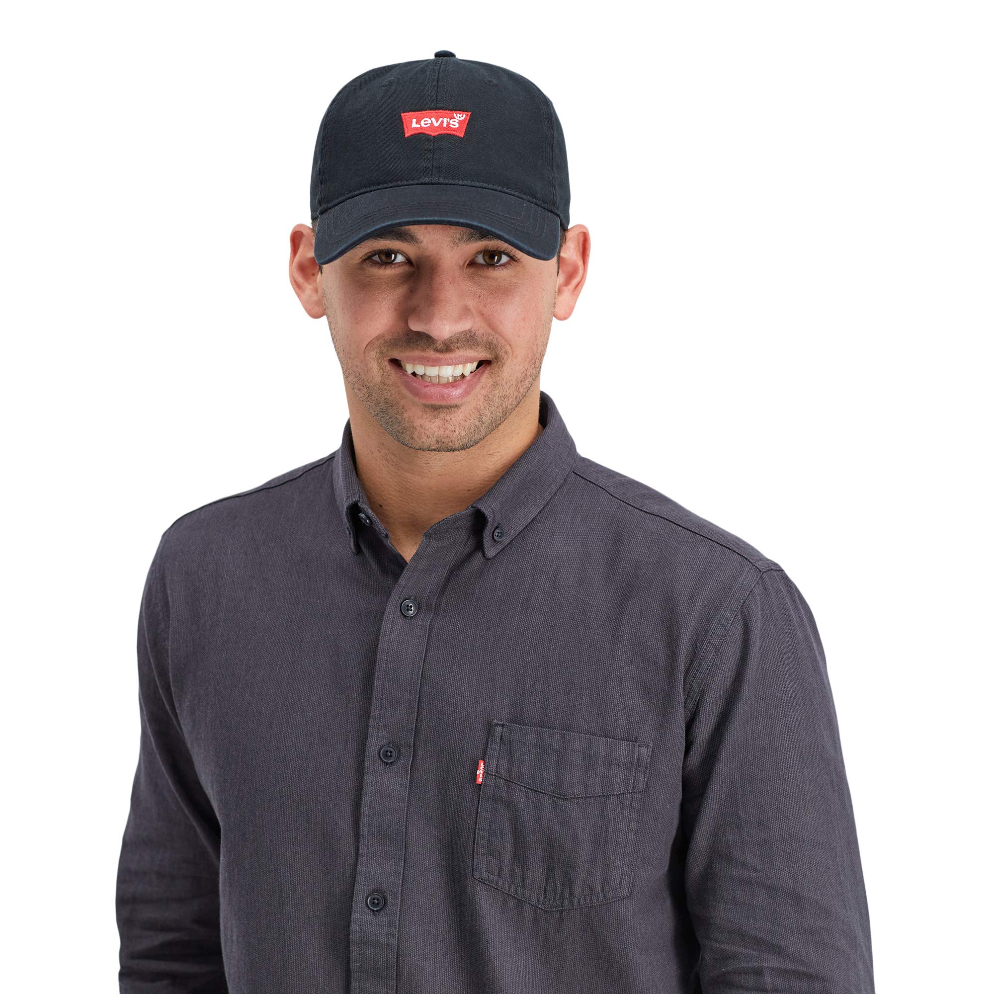 Levi's Men's Classic Baseball Cap with Logo - Stylish Adjustable Dad Hat for Casual Wear, Outdoor Sports & Street Fashion