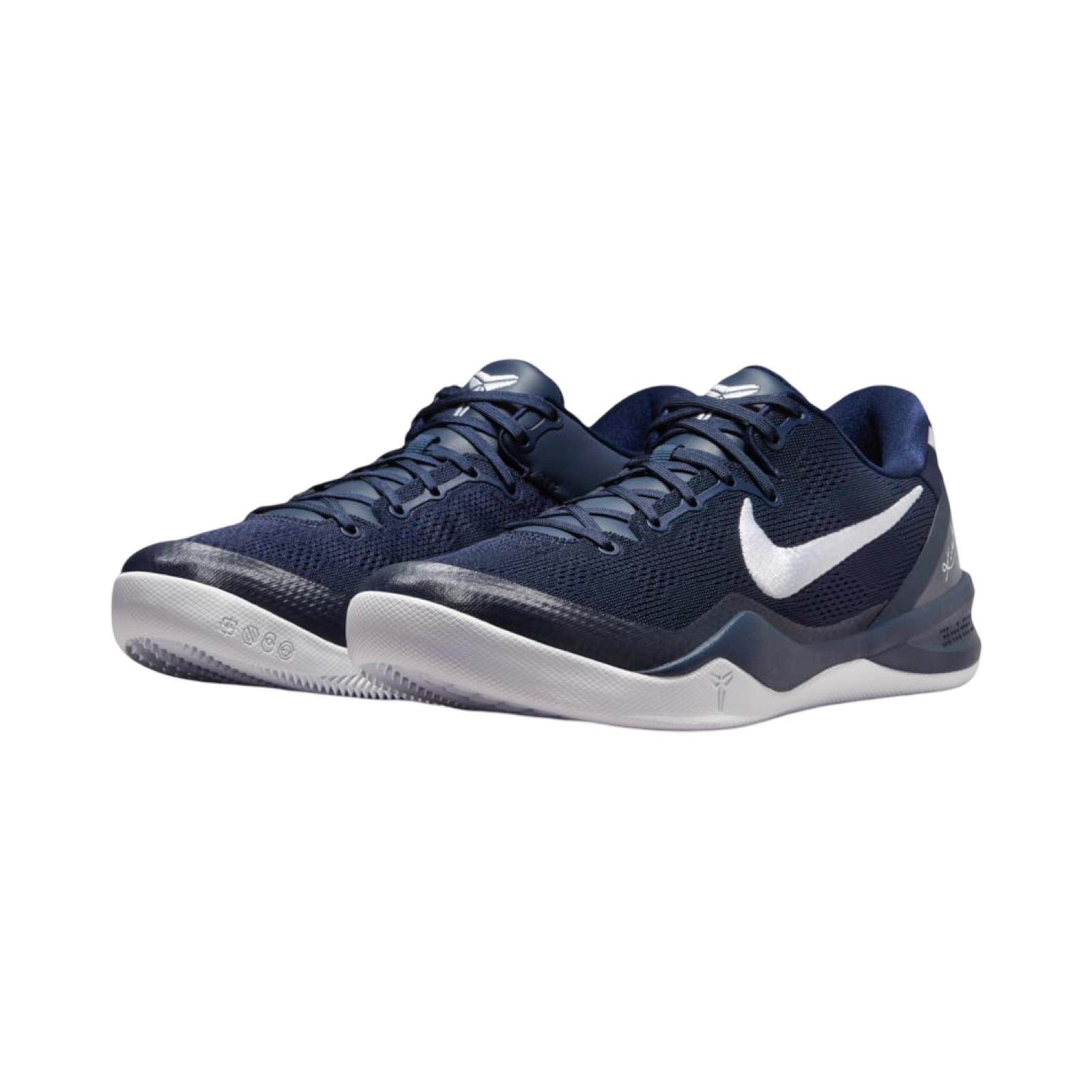 Nike Kobe VIII Protro Basketball Shoes - College Navy/White - High Performance Court Sneakers for Men | Perfect for Indoor & Outdoor Games, Training, and Streetwear Fashion