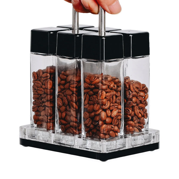 Premium Normcore Coffee Bean Storage Canisters - Airtight Containers for Fresh Coffee Beans at Home, Office, or Cafe Use