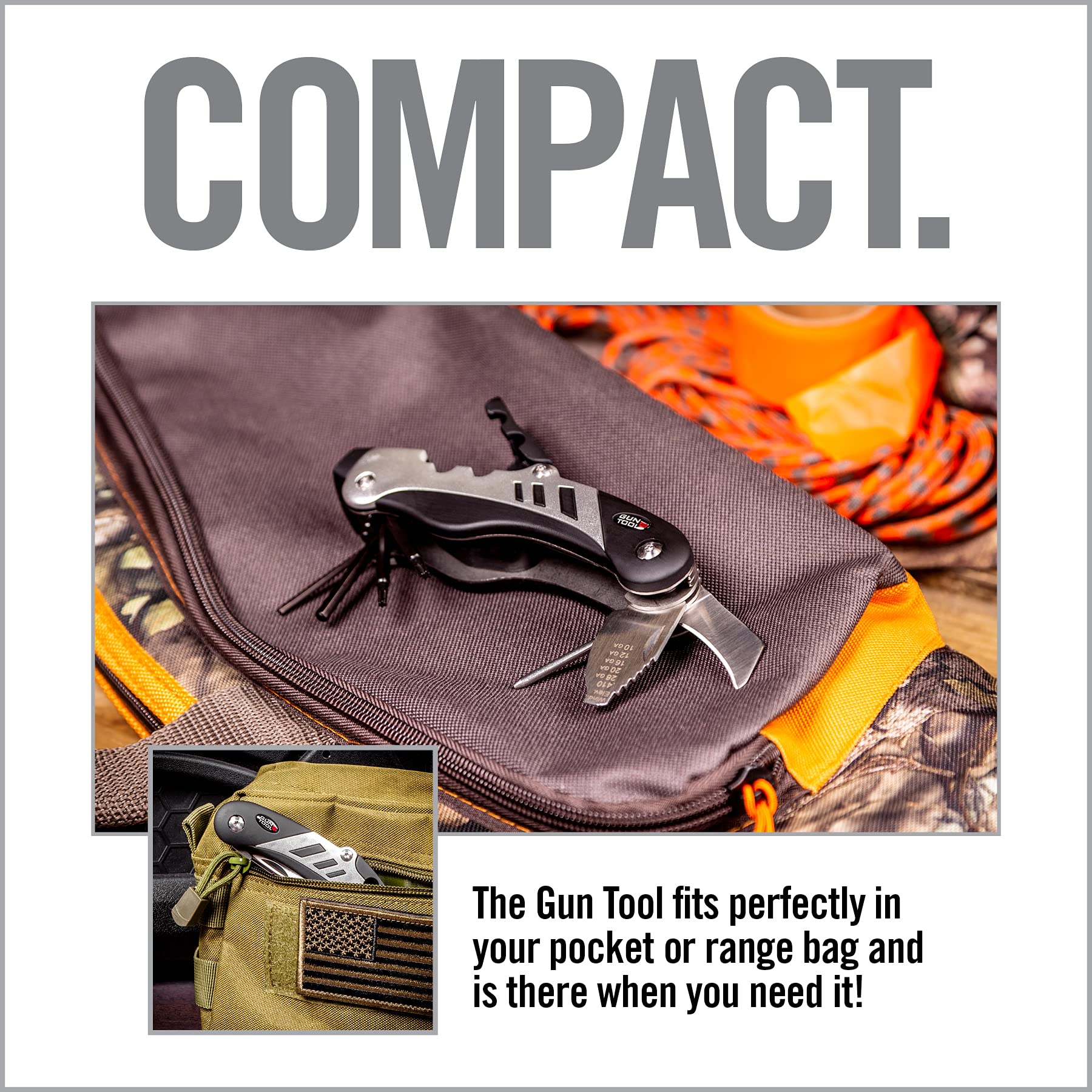 **Real Avid Gun Tool - 18-in-1 Gunsmithing Multi-Tool for Shotguns & Rifles - Includes Bit Driver, Torq Bits, Choke Tube Wrench, Allen Wrench, Scope Tool & Punch Tool - Perfect for Firearm Maintenance, Cleaning & Repair**