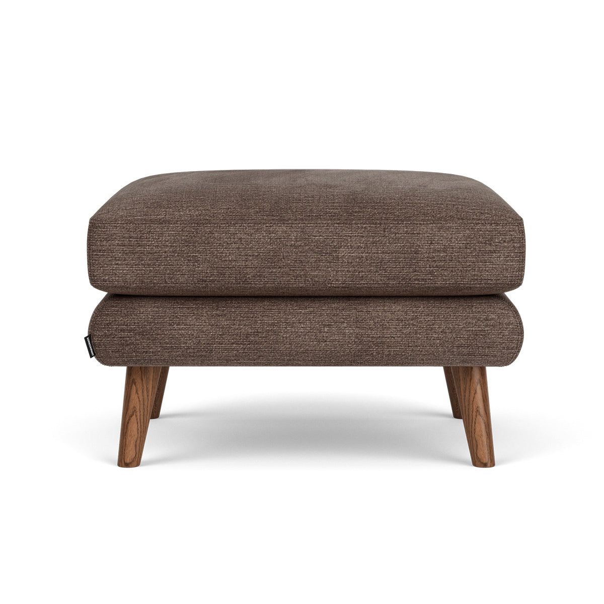 George Fabric Ottoman - Stylish and Comfortable Footrest, Storage Bench for Living Room, Bedroom, or Office - Perfect for Relaxing, Extra Seating & Home Organization