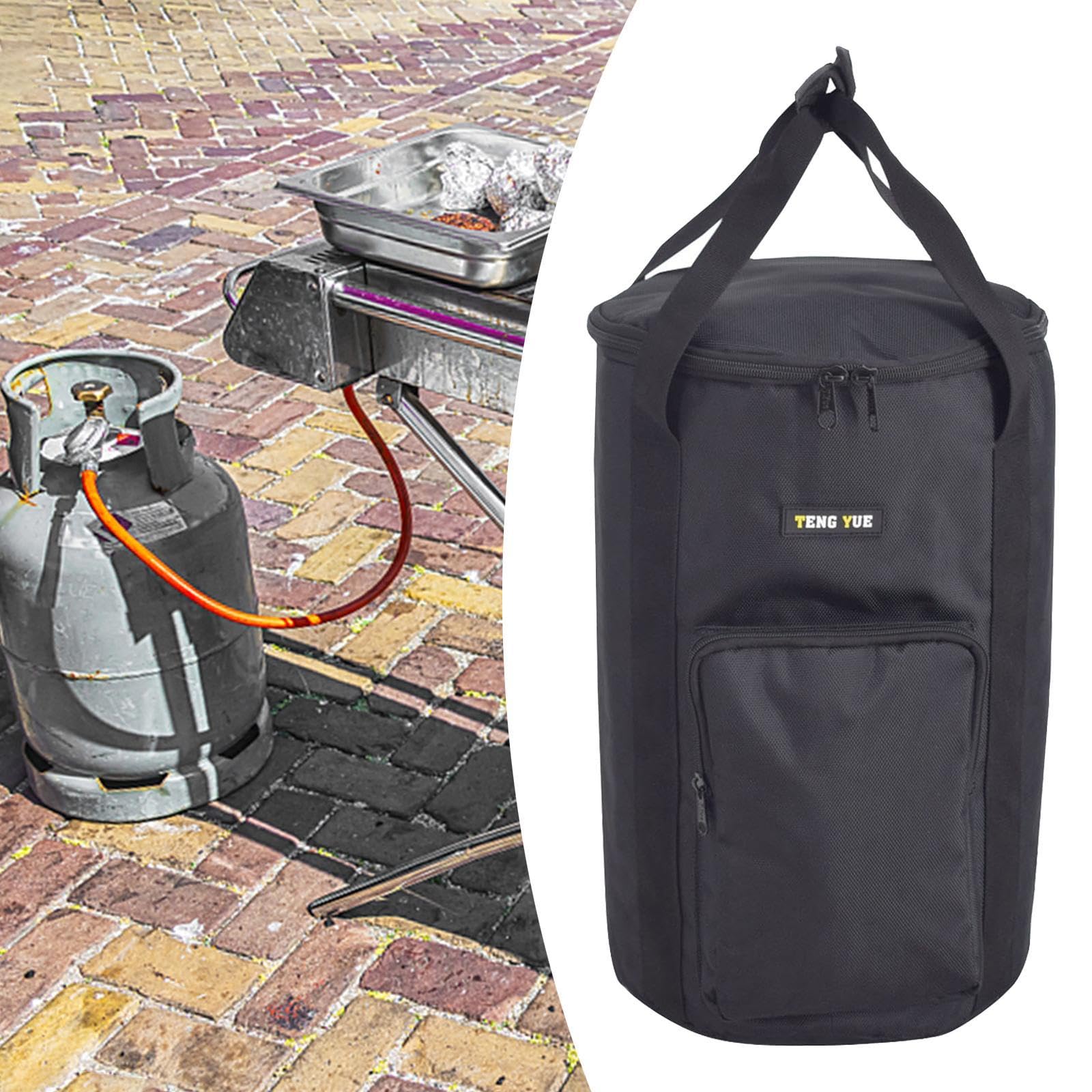 Gralara Portable Outdoor Gas Cylinder Bag for Picnics, Camping & BBQ - Durable Propane Tank Holder for Grilling, Tailgating & Backyard Parties