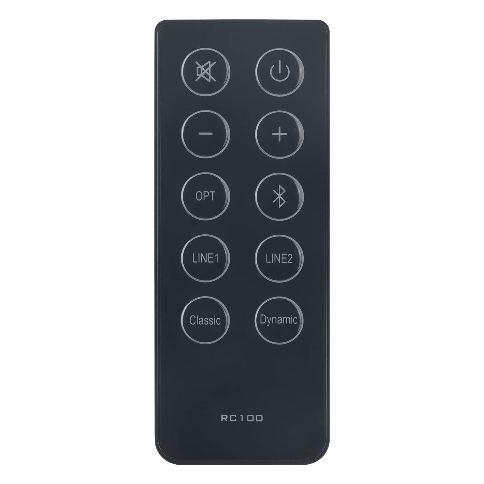 PERFASCIN RC100 Replacement Remote Control Compatible with Edifier RC-100 & R2000DB Bookshelf Multimedia Speakers - Perfect for Home Audio, Gaming, and Entertainment Systems
