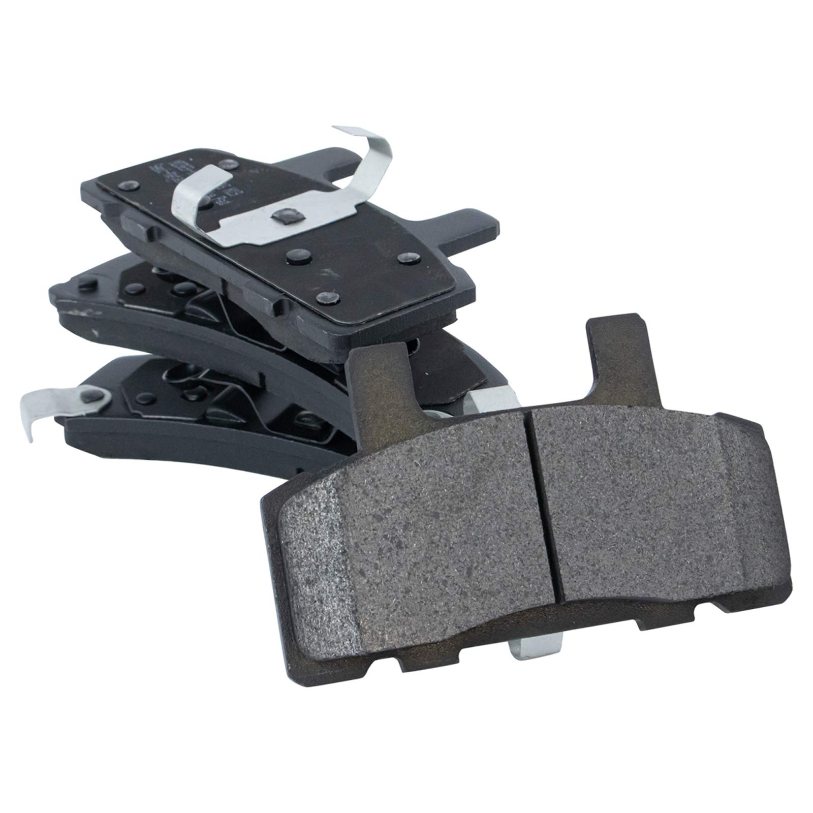 TRQ Front Metallic Brake Pads & Performance Rotors Kit for Chevy Silverado, GMC Sierra 1500/2500/3500 - High-Performance Braking for Towing & Off-Road Adventures