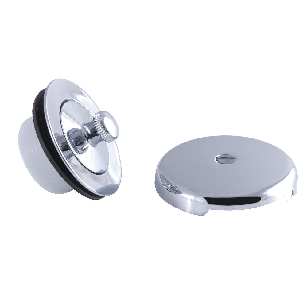 Lift & Turn Tub Drain Kit - Easy Install Bathroom Sink Drain Stopper - Perfect for Bathtub, Shower, and Sink Drain Replacement (Chrome Finish)