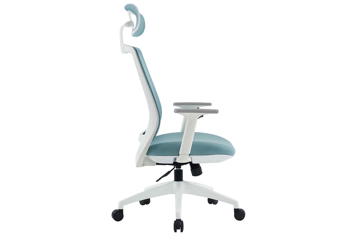 Finch Ergonomic Mesh Office Chair with Adjustable Headrest - Comfortable & Breathable for Home & Workspaces