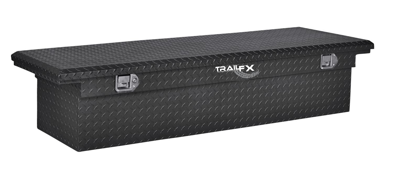 TFX Toolbox TrailFX 120703 Heavy Duty Tool Storage Box - Portable Organizer for Mechanics, DIY & Outdoor Adventures - Perfect for Garage, Workshop, Camping & Road Trips