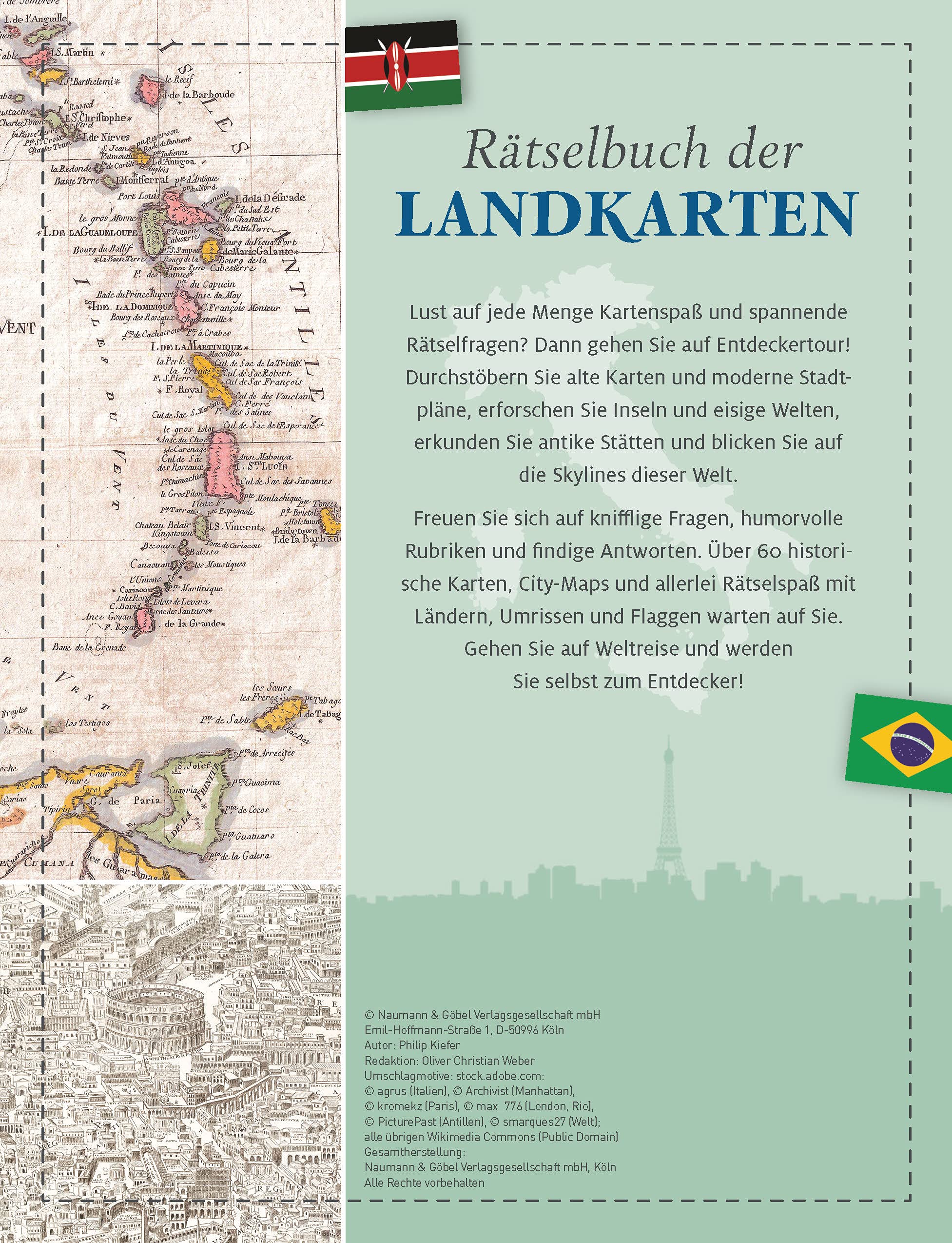 Map Puzzle Book: Fun Challenges with Maps, City Plans, Skylines & Flags - Perfect Gift for Geography Lovers & Map Enthusiasts | Great for Travel Enthusiasts, Family Game Nights & Educational Activities