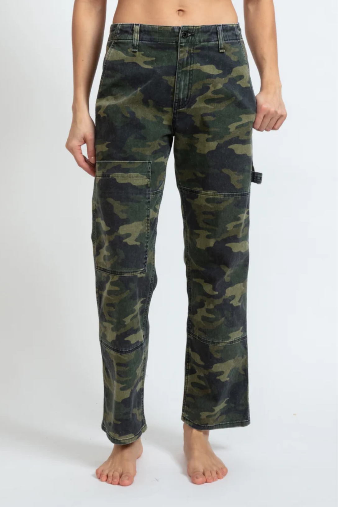 Best Carpenter Pants for Men - Durable Work Pants with Camo Design - Perfect for Construction, Woodworking & Outdoor Activities