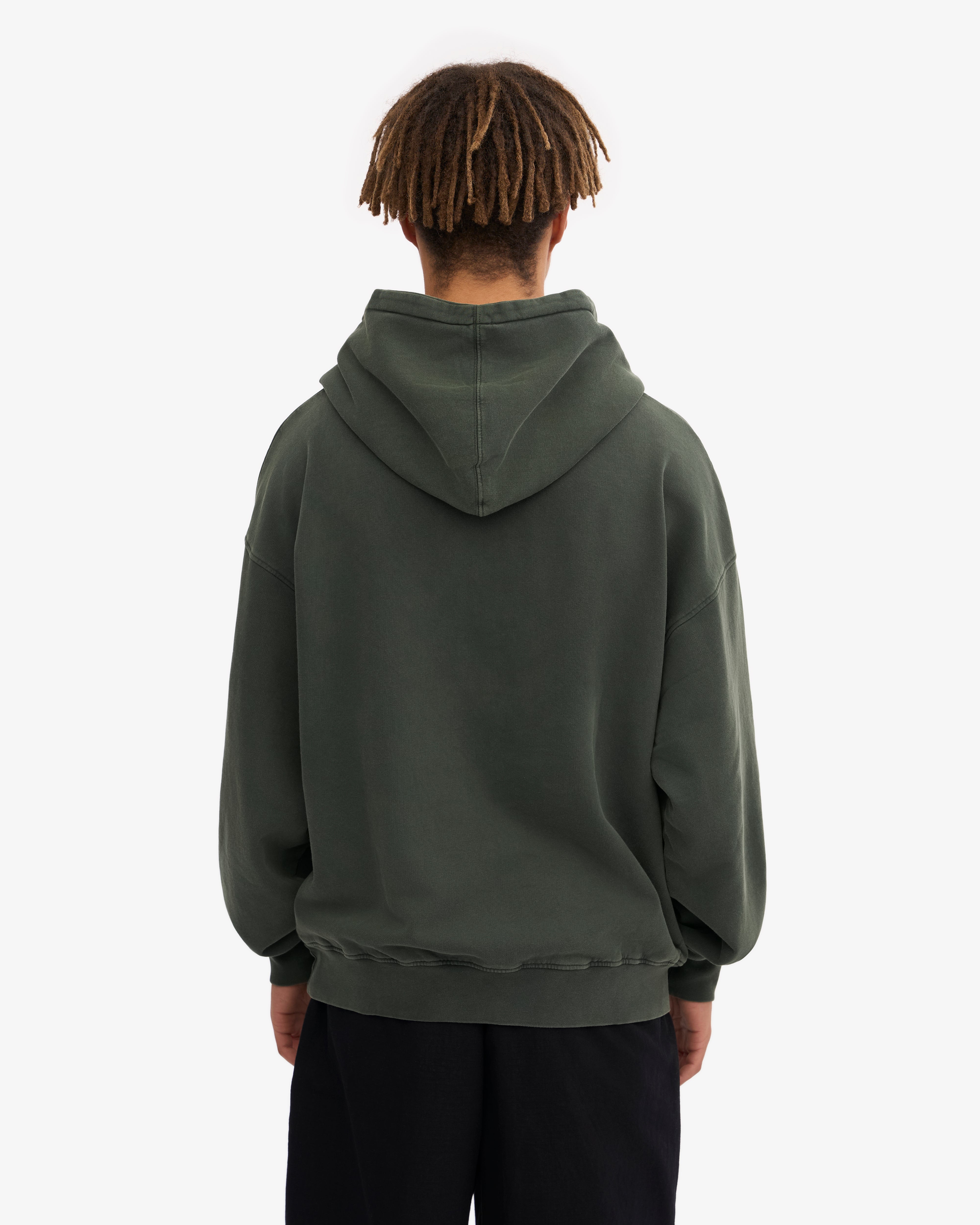 Organic Oversized Hoodie - Midnight Forest Green | Cozy & Comfortable Pullover for Men & Women | Perfect for Casual Wear, Lounging & Outdoor Activities