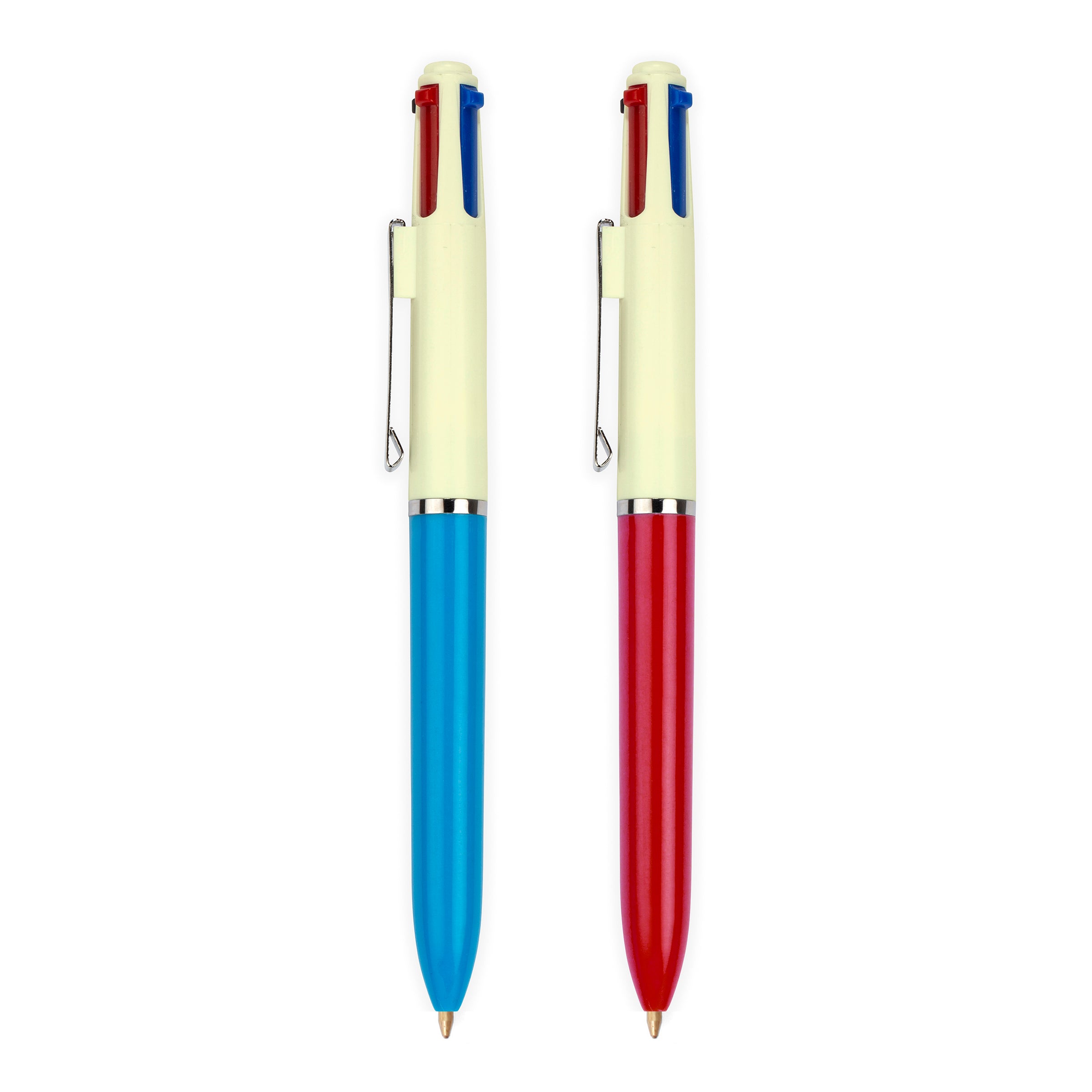 Vintage Multi-Function Pen Set - Classic Retro Style Ballpoint Pens for Writing, Drawing & Note Taking - Perfect for Office, School & Gift Giving