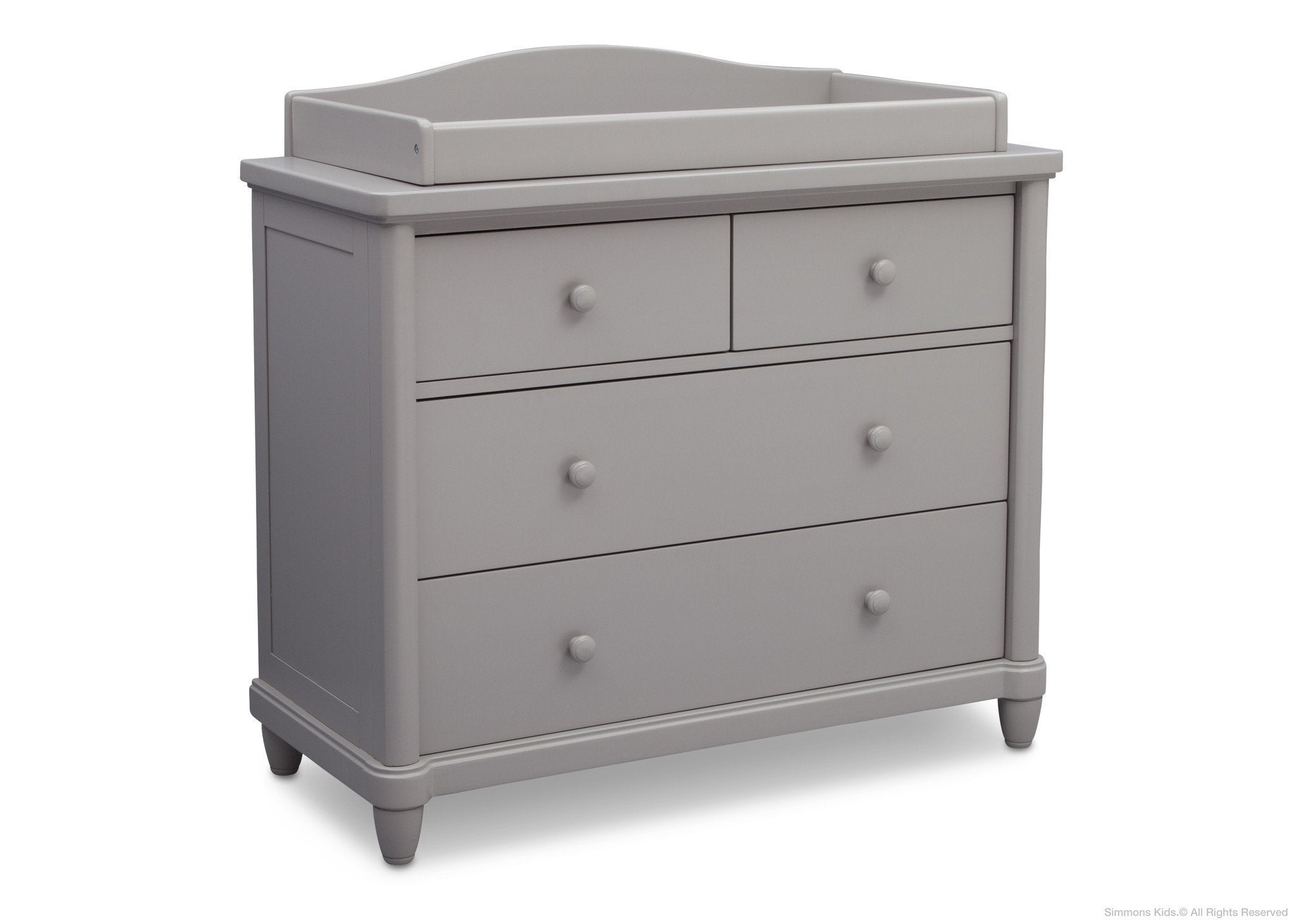 Belmont 4-Drawer Dresser with Changing Top - Nursery Storage Solution for Baby Clothes & Essentials | Perfect for Newborn Care & Organization