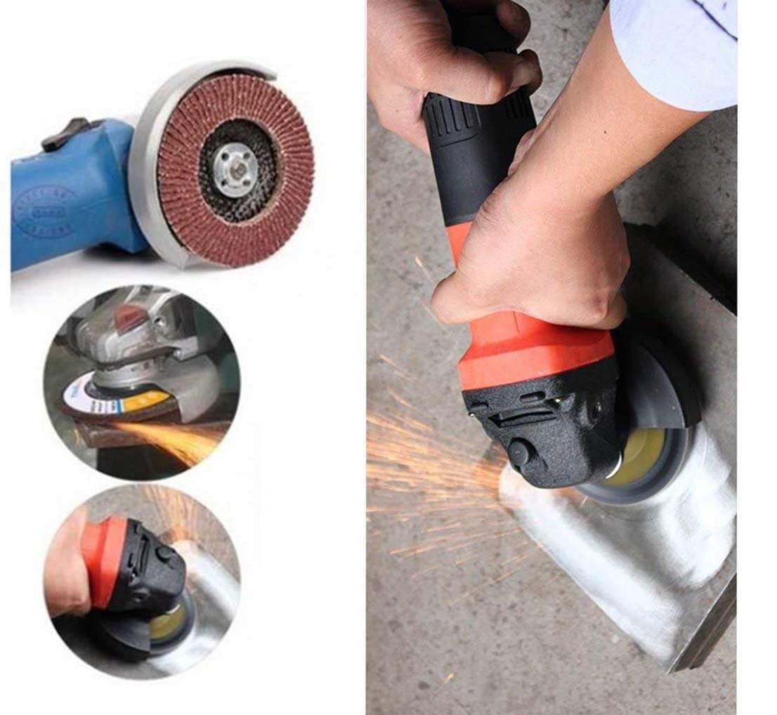 4.5 Inch Flap Discs 40 PCS - Aluminum Oxide Grinding Wheels 40 Grit for Metal & Wood Sanding | 4 1/2 Inch Assorted Abrasive Discs for Angle Grinder | Perfect for DIY Projects, Metal Polishing & Surface Preparation