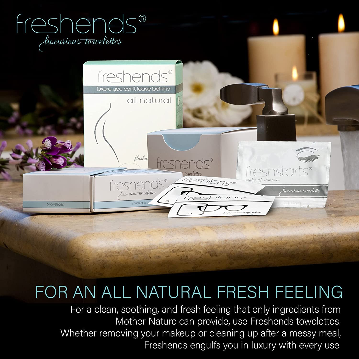 Freshstarts Makeup Remover Facial Cleansing Towelettes - 300 Pack Gentle Face Wipes for Women | Oil-Free, Hypoallergenic Skin Care | Perfect for Travel, Gym & Daily Beauty Routine