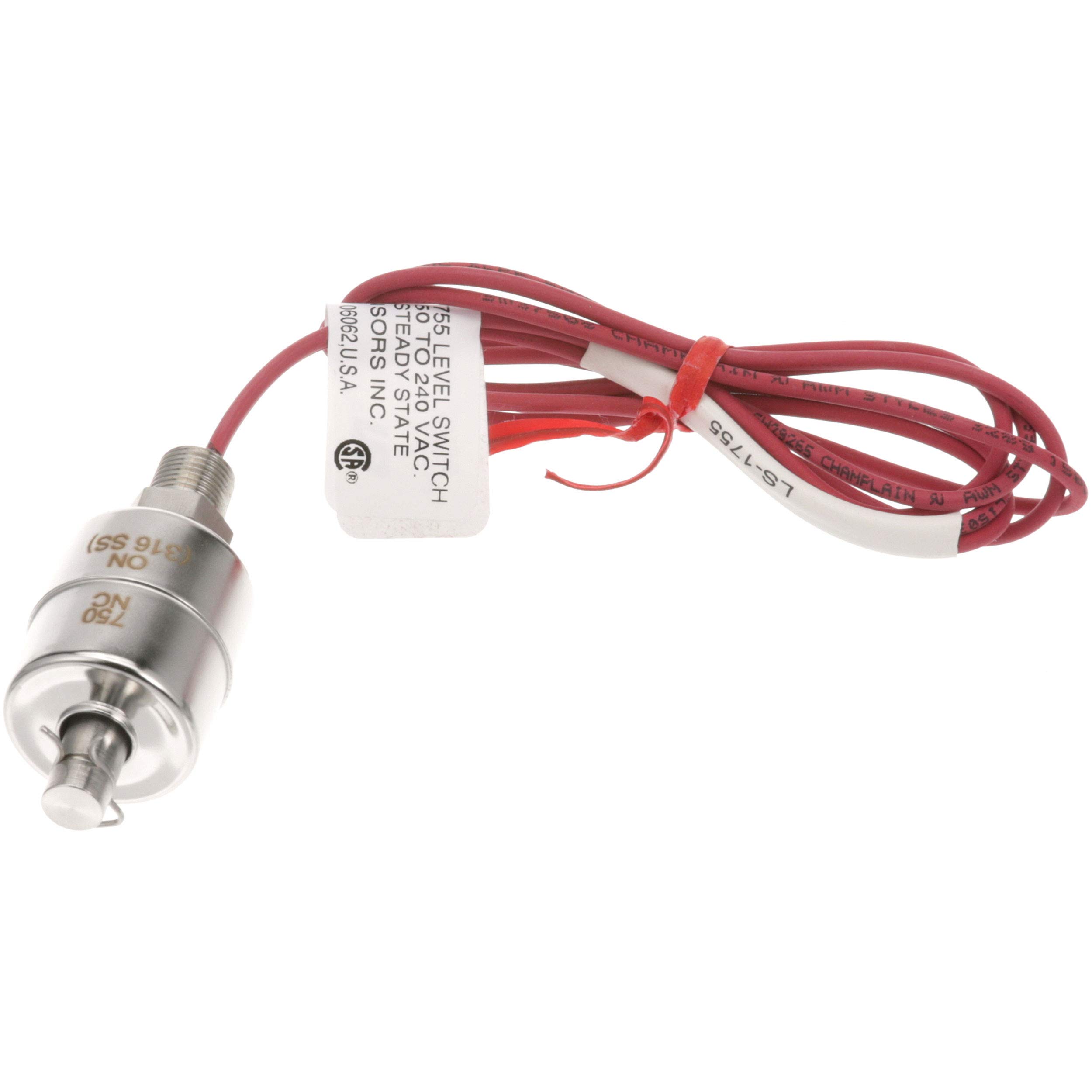 PE-193 Float Switch Compatible with Southbend Equipment - Water Level Sensor for Pumps, Tanks, and Industrial Applications