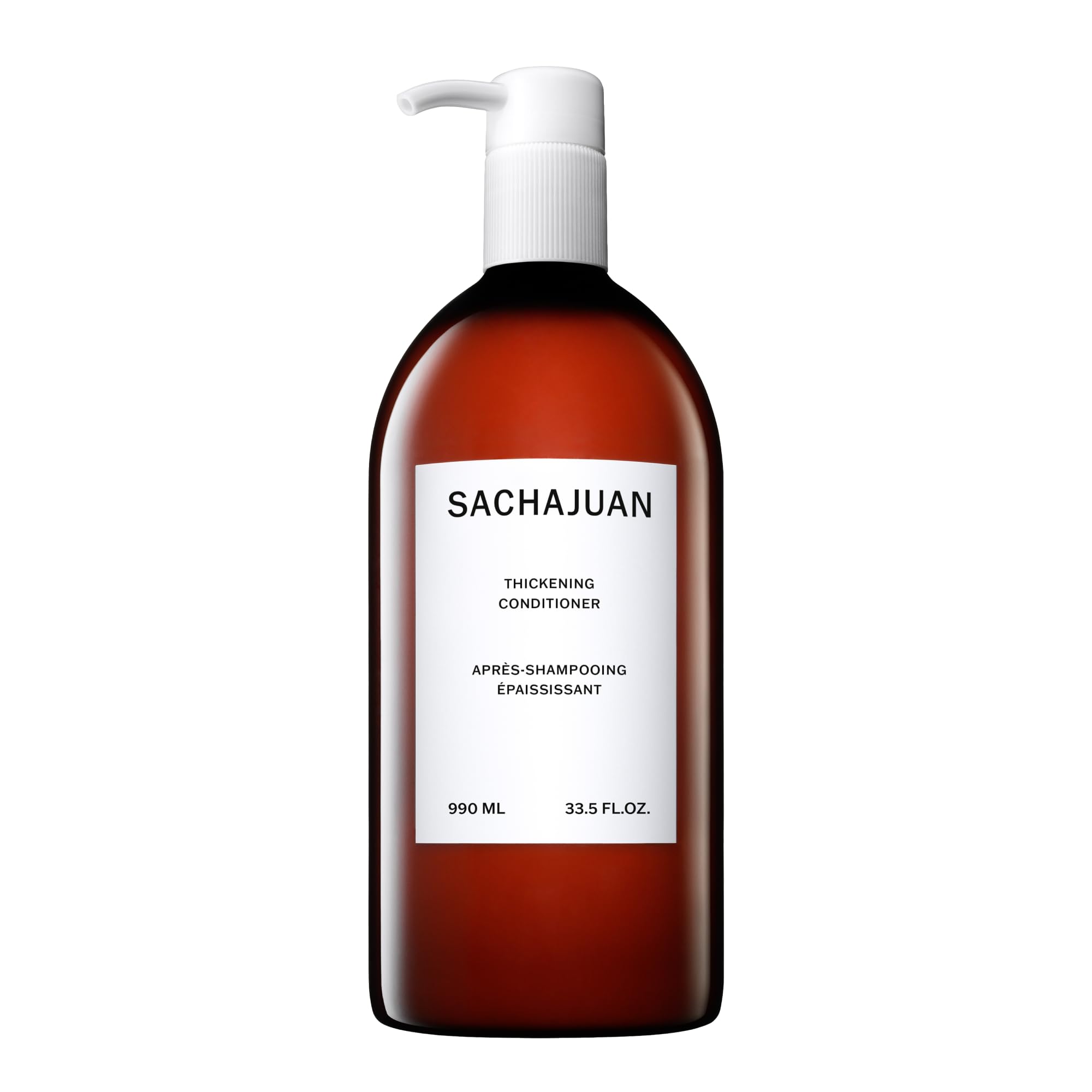 SACHAJUAN Thickening Hair Conditioner for Volume & Shine - Heat & UV Protection, Paraben-Free - Perfect for Fine, Flat Hair & Daily Styling Protection
