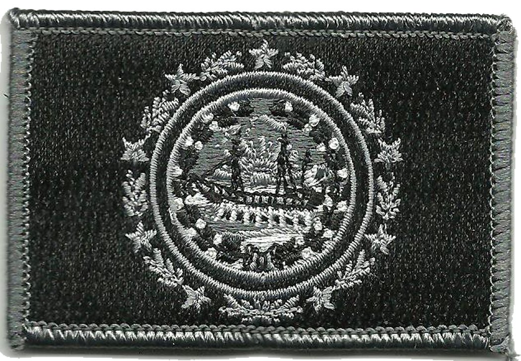 New Hampshire Tactical State Patch - Embroidered Military Morale Patch for Jackets, Hats & Bags - Perfect for Outdoor Enthusiasts & Collectors