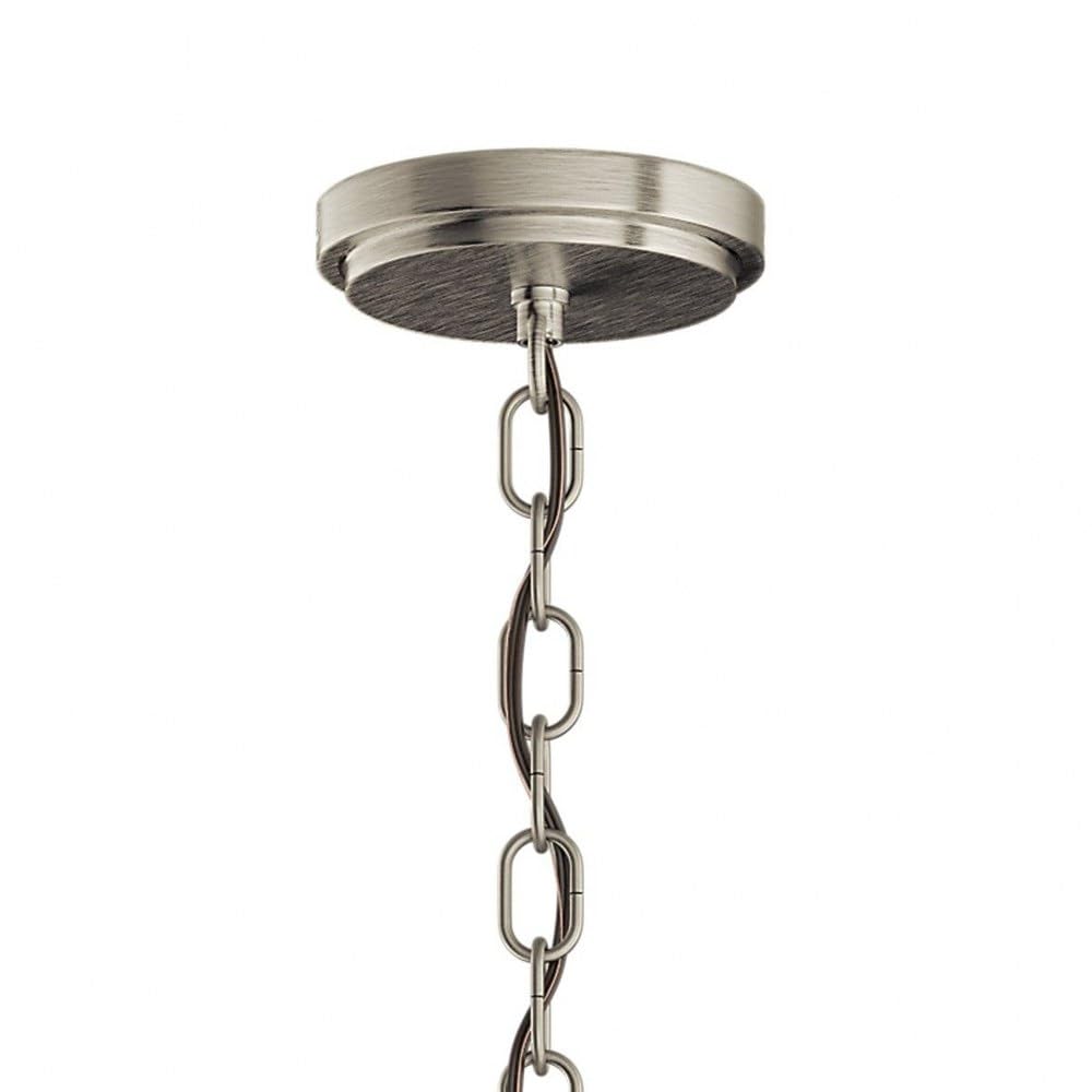3 Light Pendant Fixture - 16 Inch Wide Transitional Chandelier with Clear Glass Shades - Perfect for Dining Room, Kitchen Island or Entryway Lighting (Model 147-Bel-3329942)