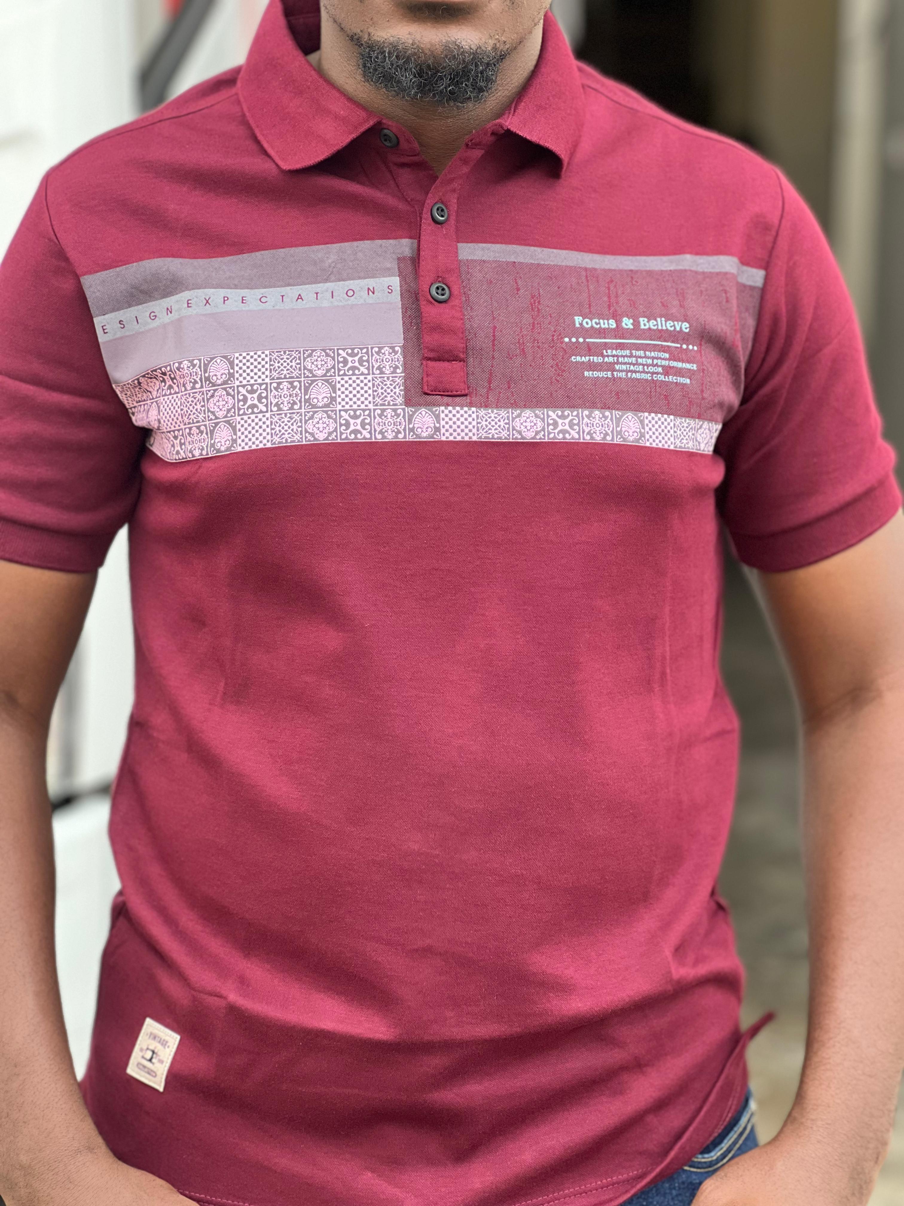 Chaberry Men's Polo Shirts - Classic Fit, Breathable Cotton, Short Sleeve Casual Shirt for Golf, Work & Everyday Wear