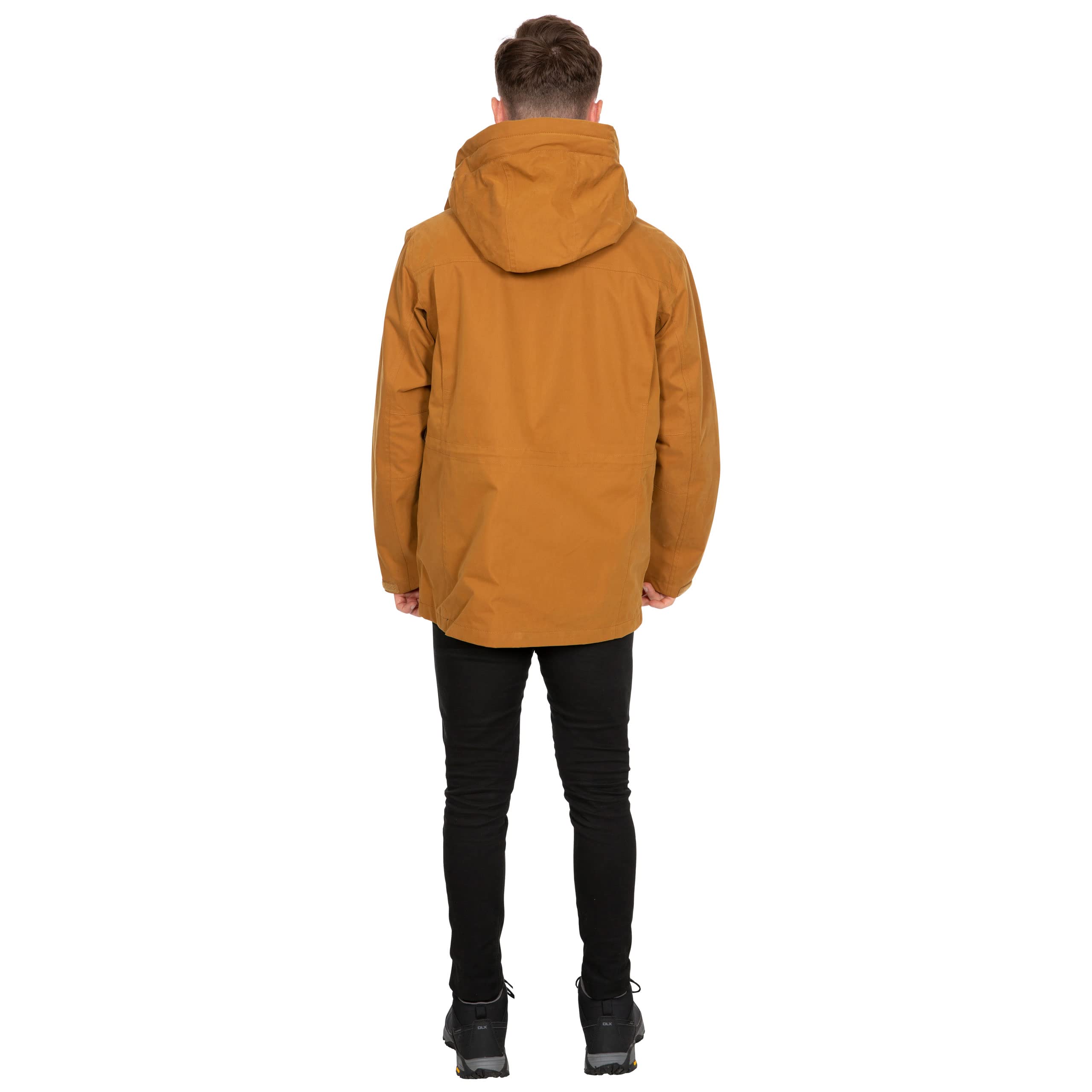 Men's Waterproof Destroyer Jacket - Lightweight Windproof Raincoat for Outdoor Hiking, Camping & Travel