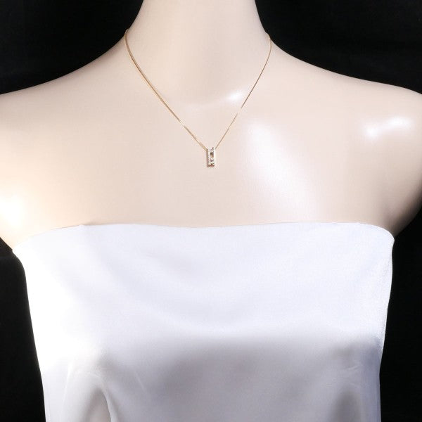 18K Pink Gold Diamond Necklace for Women - Elegant Pendant Necklace Jewelry Gift for Anniversary, Valentine's Day & Special Occasions