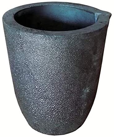 Simond Store 20Kg Heavy Duty Clay Graphite Crucible for Propane Furnace, Metal Melting, Foundry & Jewelry Making - Perfect for Casting, Refining Aluminum, Brass, Copper & Precious Metals (Great for DIY Metalworking, Blacksmithing & Gold Smelting)