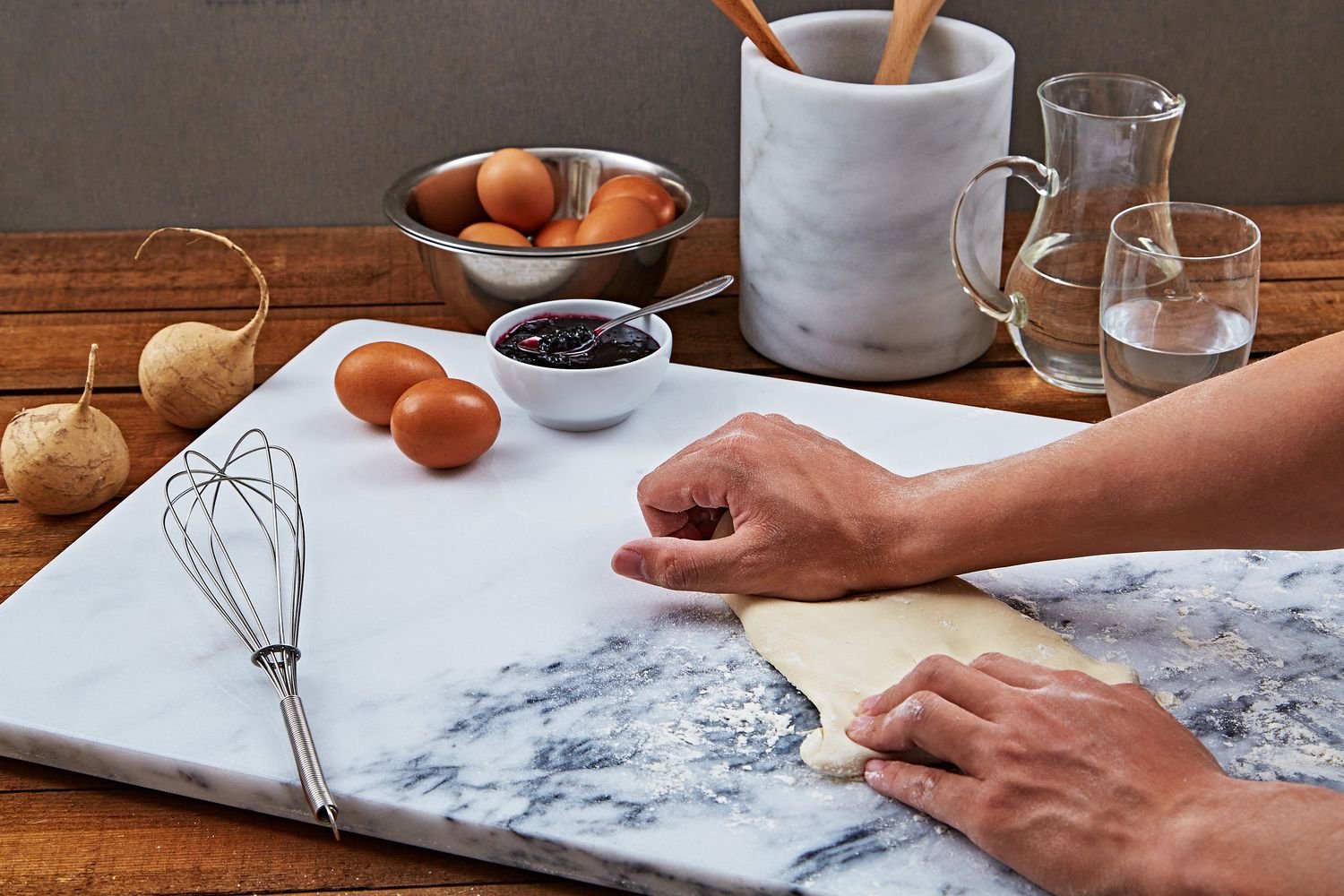 Premium 12x16 Inch Non-Slip Pastry Board with Rubber Feet - Ideal for Dough Rolling, Chocolate Tempering & Baking - Perfect for Home Bakers & Professional Chefs