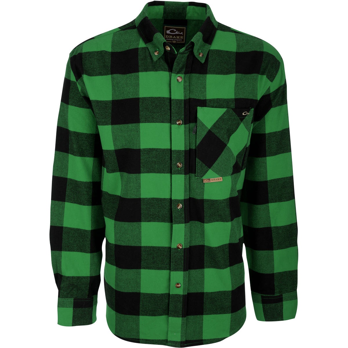 Men's Autumn Brushed Twill Shirt - Soft Flannel Long Sleeve Button Down for Casual Wear & Outdoor Activities