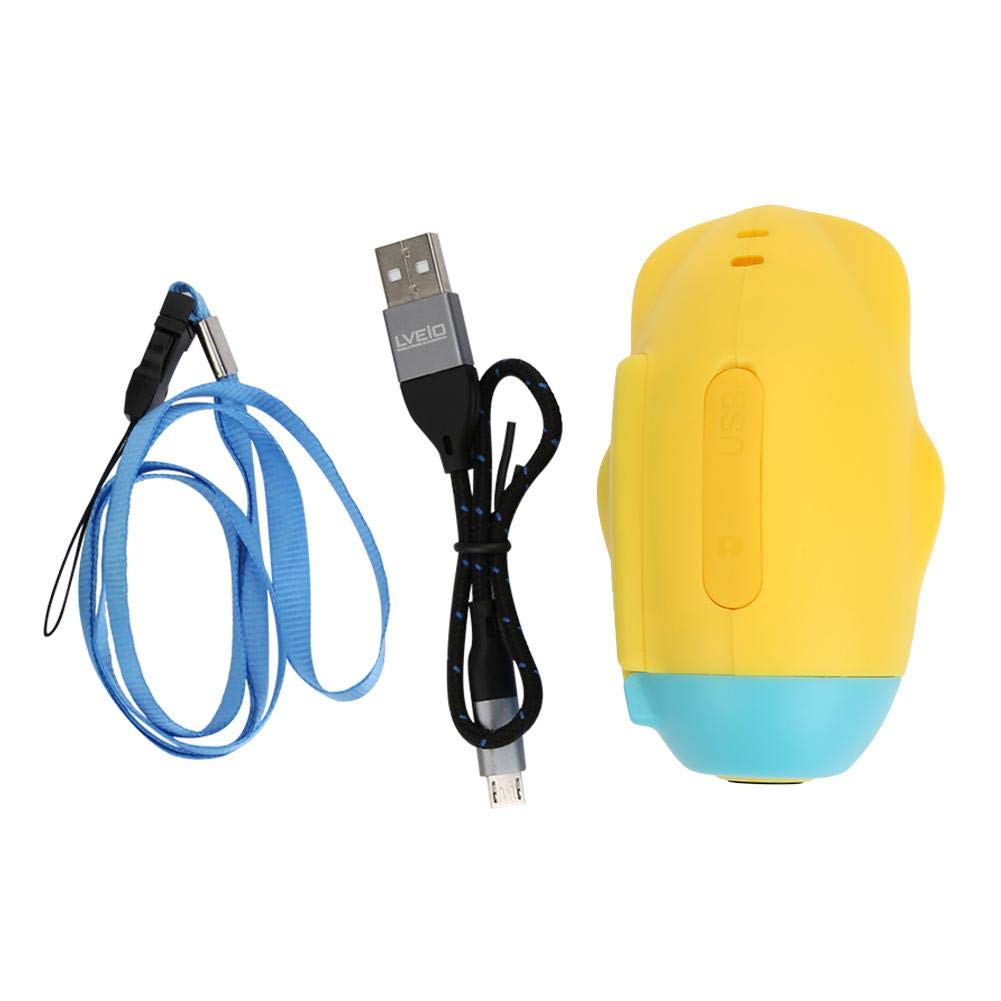 Underwater-Shaped Kids Toy Camera for Photos & Videos - 2 Inch HD 720P Screen, Drop-Proof Cartoon Video Camera with Strap, 4 Frames & 9 Effects - Perfect for Birthday Gifts, Travel Adventures & Underwater Exploration