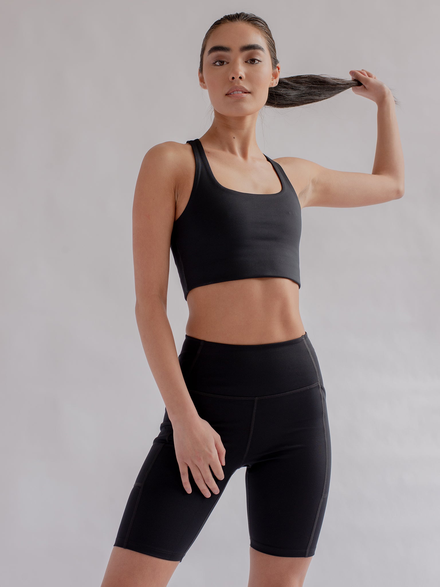 Girlfriend Collective Paloma Bra - High Support Sports Bra for Women, Seamless Workout Top for Running, Yoga & Gym - Eco-Friendly Activewear for Fitness & Everyday Wear