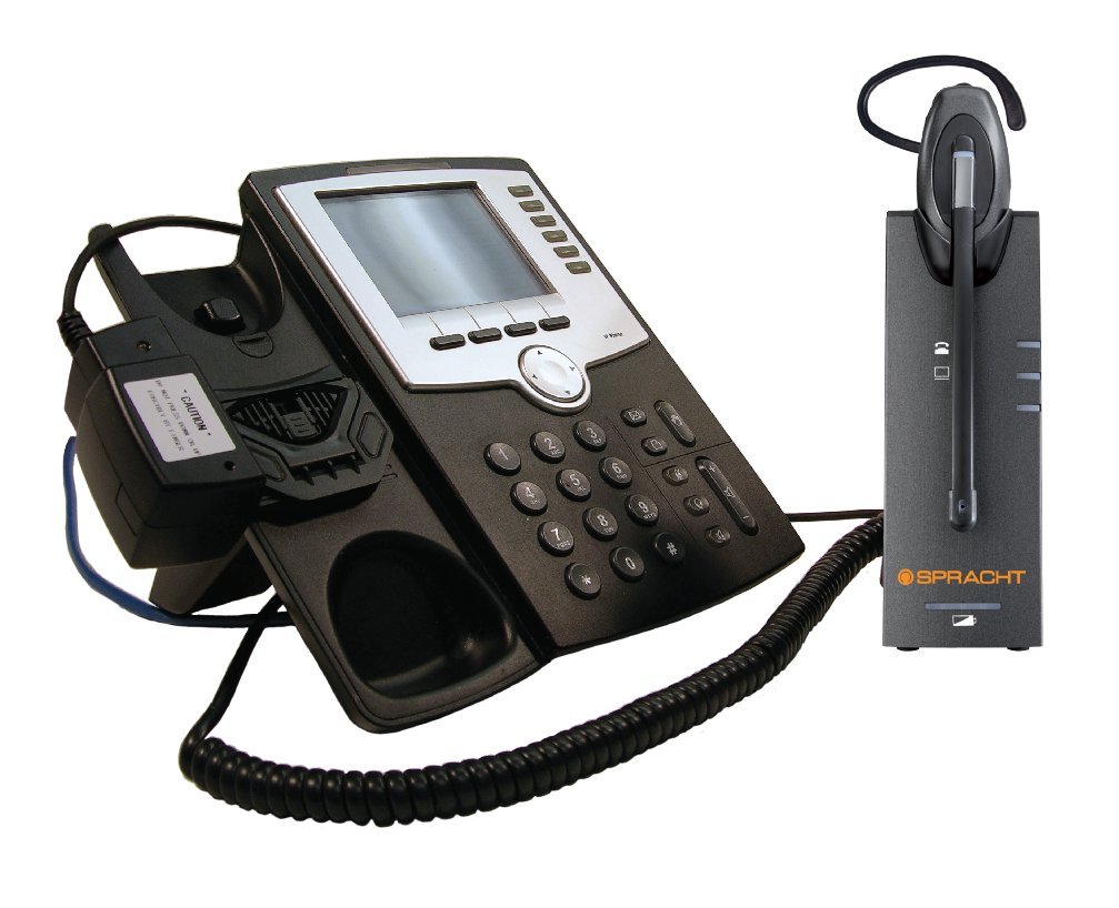 Spracht Zum ECO-DECT Pro Wireless Headset with Base Station - UC ECO-Dect 6.0 USB Headphones, 500ft Range, Low Radiation - Perfect for Office Calls, Remote Work & Customer Service