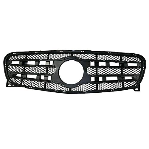 2015-2017 Mercedes Benz GLA250 2.0L Front Bumper Grille Replacement - OEM Style Plastic Grill Assembly for GLA Class, Perfect for Car Upgrades & Off-Road Protection