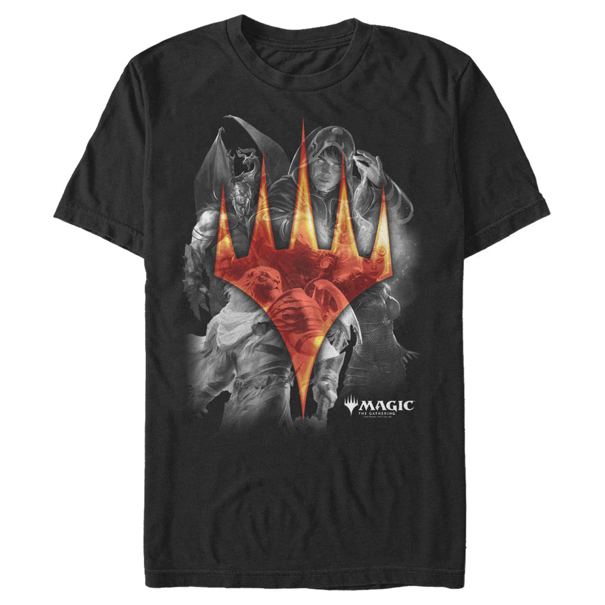 Magic: The Gathering Planeswalker Graphic T-Shirt for Men | Officially Licensed MTG Merchandise | Perfect for Gaming Conventions & Casual Wear