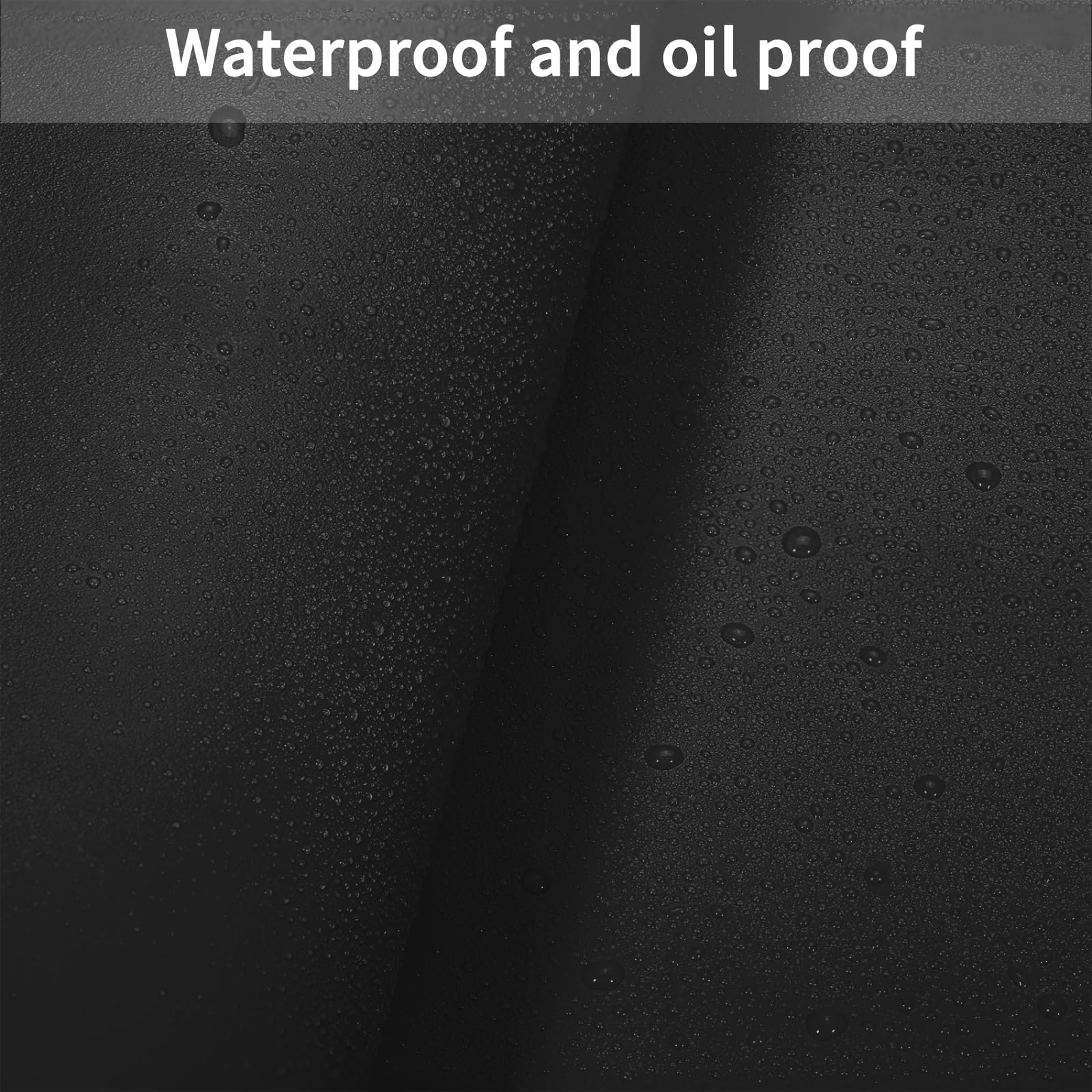 Premium 1.8mm Thick Leather Table Cover Protector - 35.4x70.9 Inch Waterproof Dining Table Protector for Kitchen, Living Room & Office - Black (Fits Dining Tables, Coffee Tables & Conference Tables)