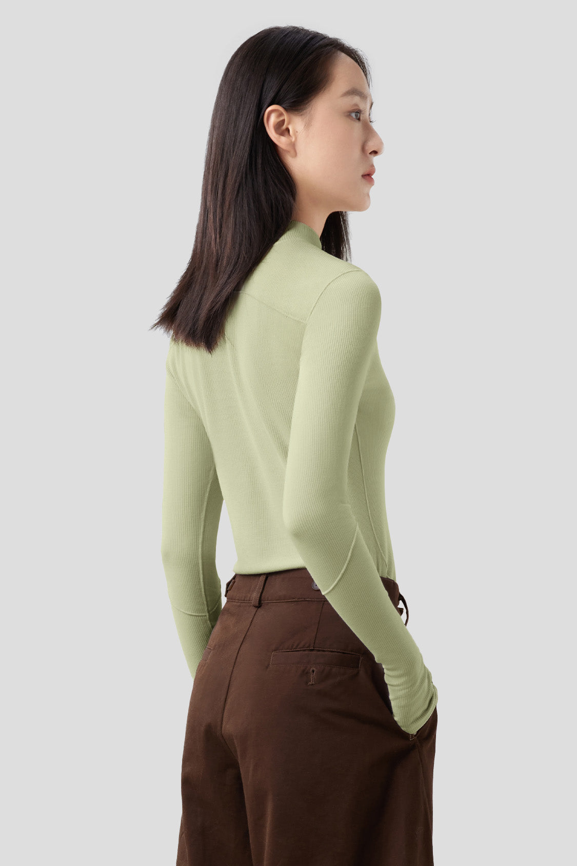 SoftShield Women's WarmCore Half Turtleneck Thermal Shirt - Cozy Winter Layering for Outdoor Activities & Casual Wear
