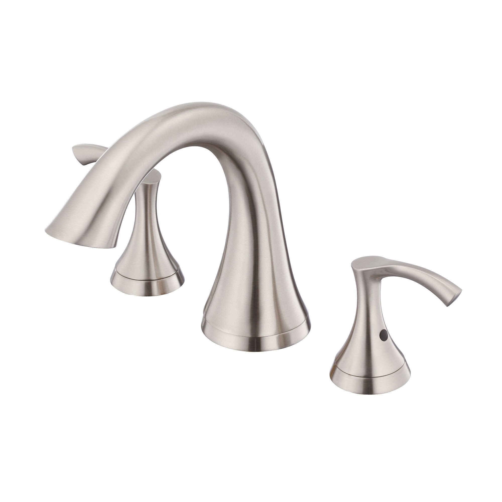 Danze Antioch Brushed Nickel High Volume Roman Tub Filler Faucet with Rough-in Valve - Luxury Bathroom Upgrade for Spa-Like Experience