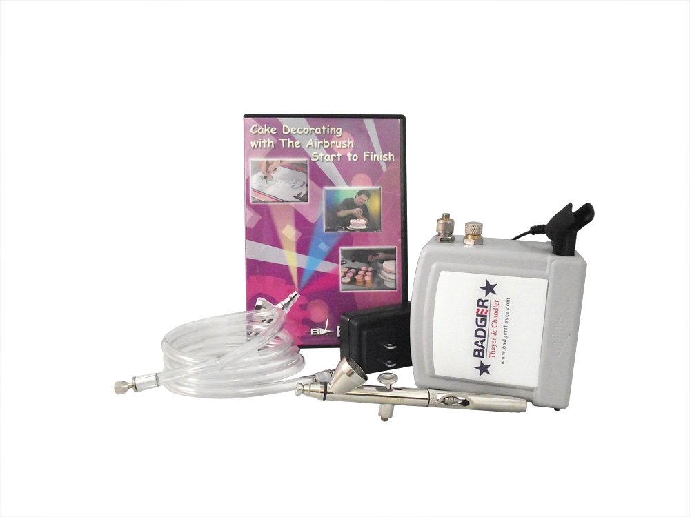 Badger Air-Brush Company Thayer & Chandler Bake Air Pro Bakery Kit - Professional Cake Decorating & Baking Tool Set for Home Bakers & Pastry Chefs