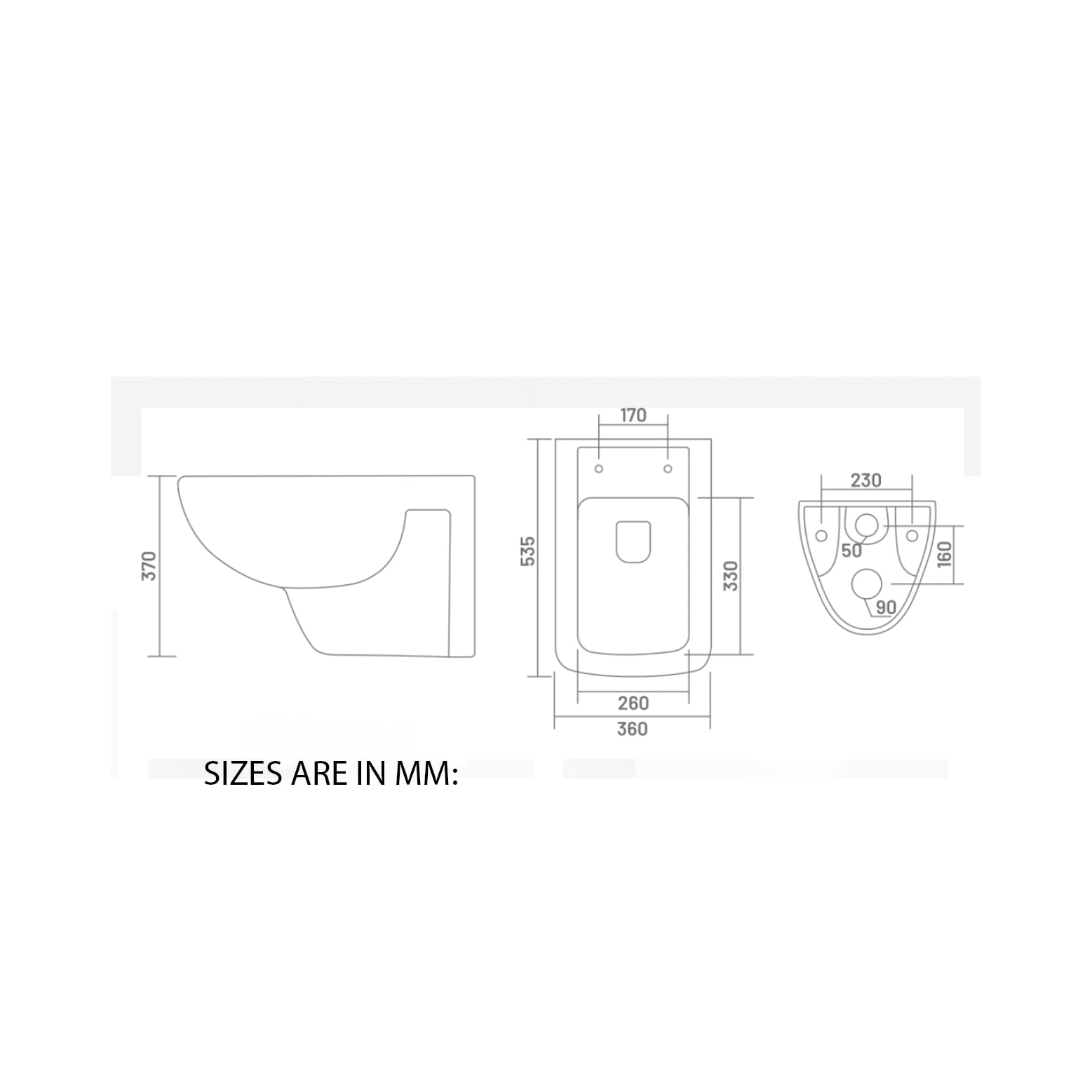 Premium White Ceramic Wall-Mounted Western Toilet with Soft Close Seat & Concealed Flush Tank - Modern Water Closet Commode with P-Trap - Perfect for Small Bathrooms, Luxury Homes & Space-Saving Designs