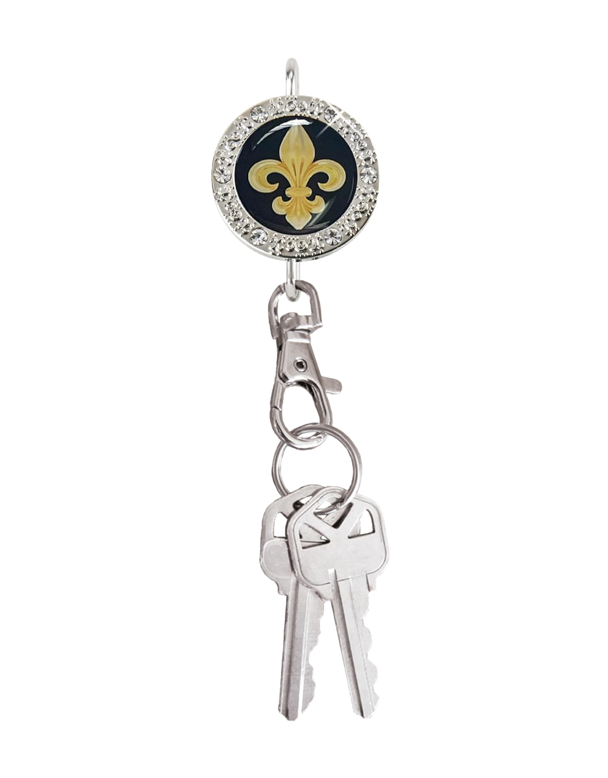Sparkly Women's Key Finder & Purse Organizer - Bling Keychain Accessory for Mom | Perfect Gift for Mother's Day, Birthday & Travel | Stylish Bag Charm for Keys, Wallets & Handbags