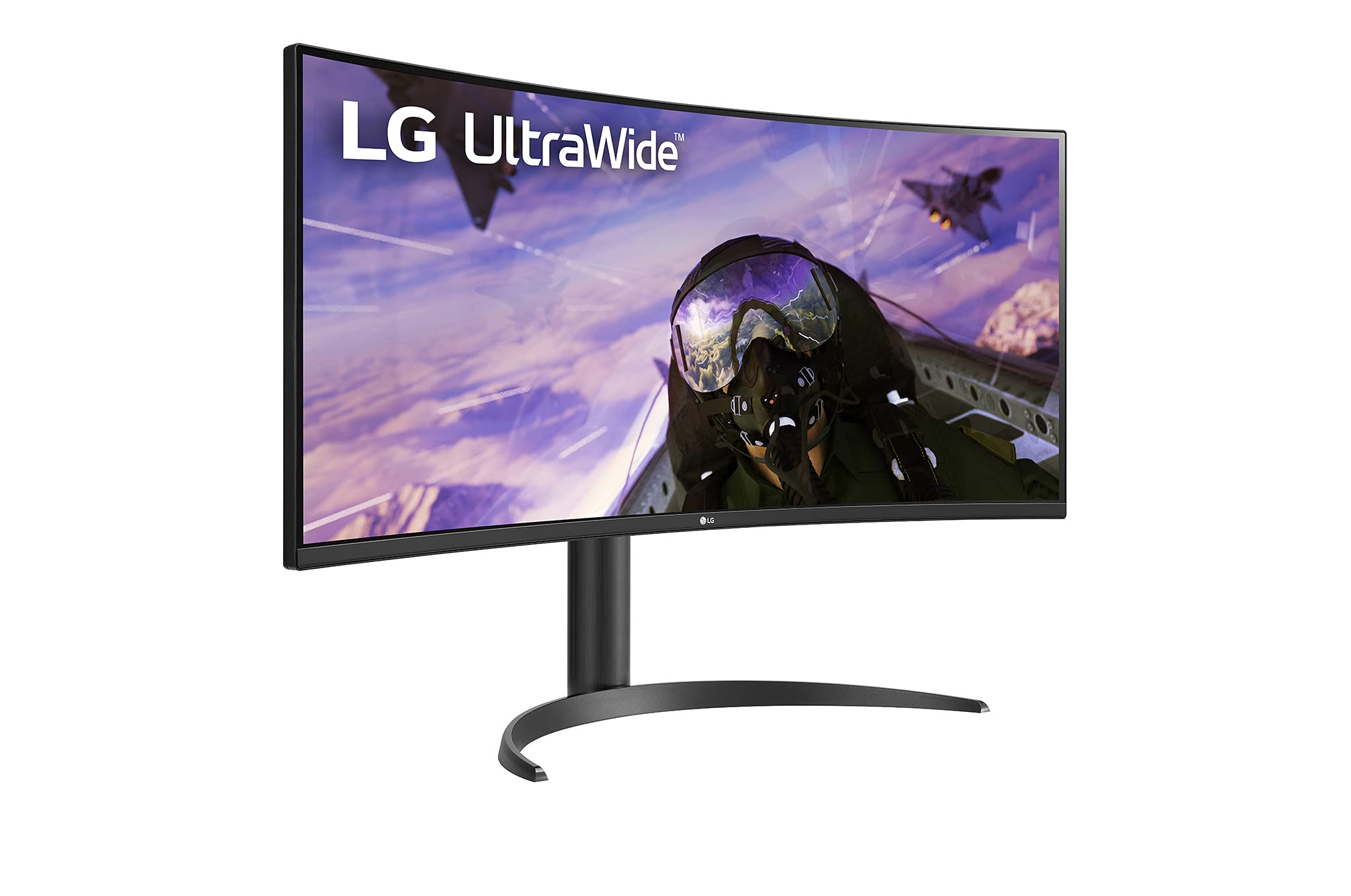 LG 34WP65C-B 34-Inch UltraWide QHD IPS Monitor with HDR10, 160Hz Refresh Rate - Perfect for Gaming, Office Work & Home Entertainment