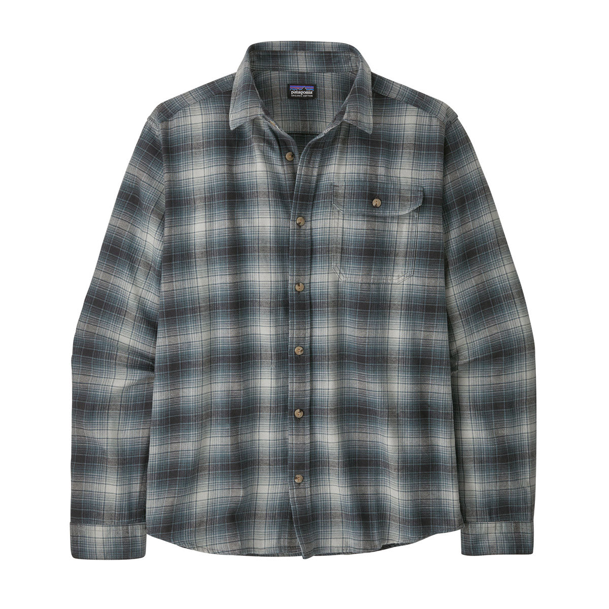 Men's Lightweight Cotton Flannel Shirt - Long Sleeve Casual Button Down Shirt for Fall & Winter | Outdoor Hiking, Camping & Everyday Wear