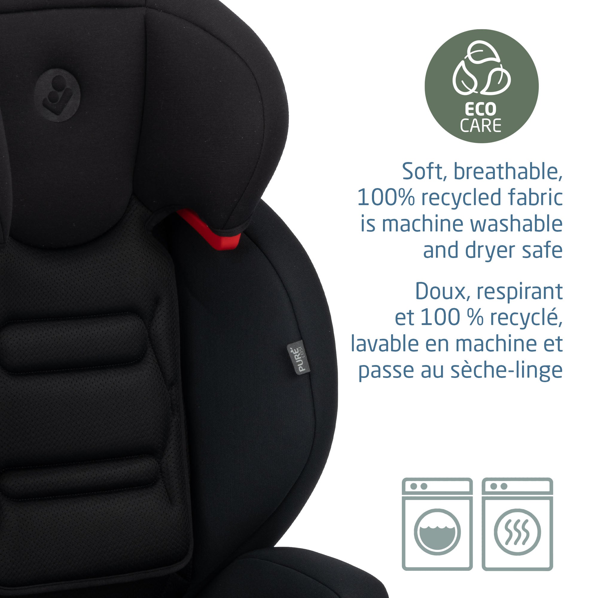 Maxi Cosi RodiSport Booster Car Seat for Kids - Safe & Comfortable High Back Booster with Side Impact Protection - Perfect for Travel & Everyday Use