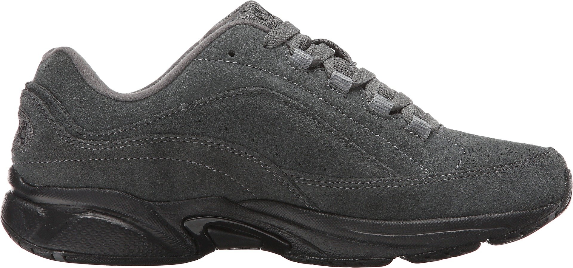 Ryka Women's Catalyst 3 Running Shoes - Iron Grey/Black - Size 7.5 Wide (C) - Lightweight & Supportive for Walking, Jogging & Gym Workouts