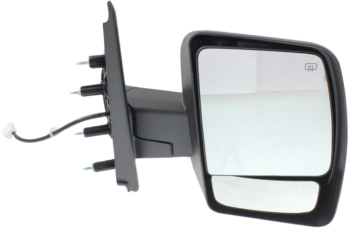 Garage-Pro Heated Power Glass Side Mirror with Blind Spot for 2012-2021 Nissan NV1500 NV2500 NV3500 - Passenger Side Replacement - Perfect for Winter Driving & Enhanced Safety