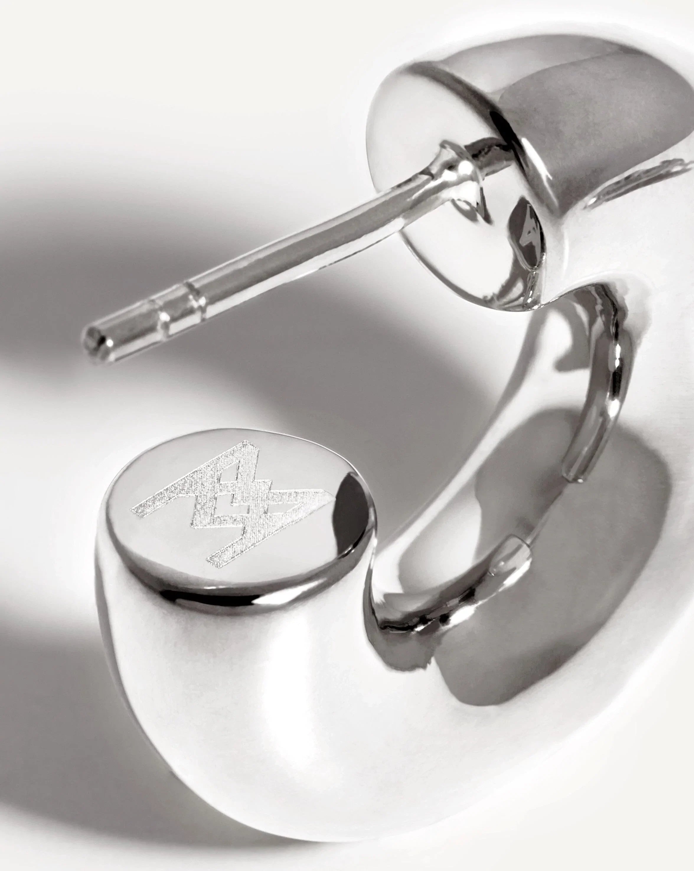 Chubby Tunnel Small Hoop Earrings - Silver Plated Dainty Earrings for Women | Perfect for Everyday Wear, Parties & Gifts